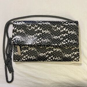 Snakeskin clutch or shoulder bag